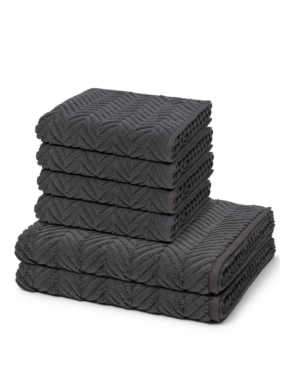 Ross Handtuchset 6-teilig Damen grau, ONE SIZE Image