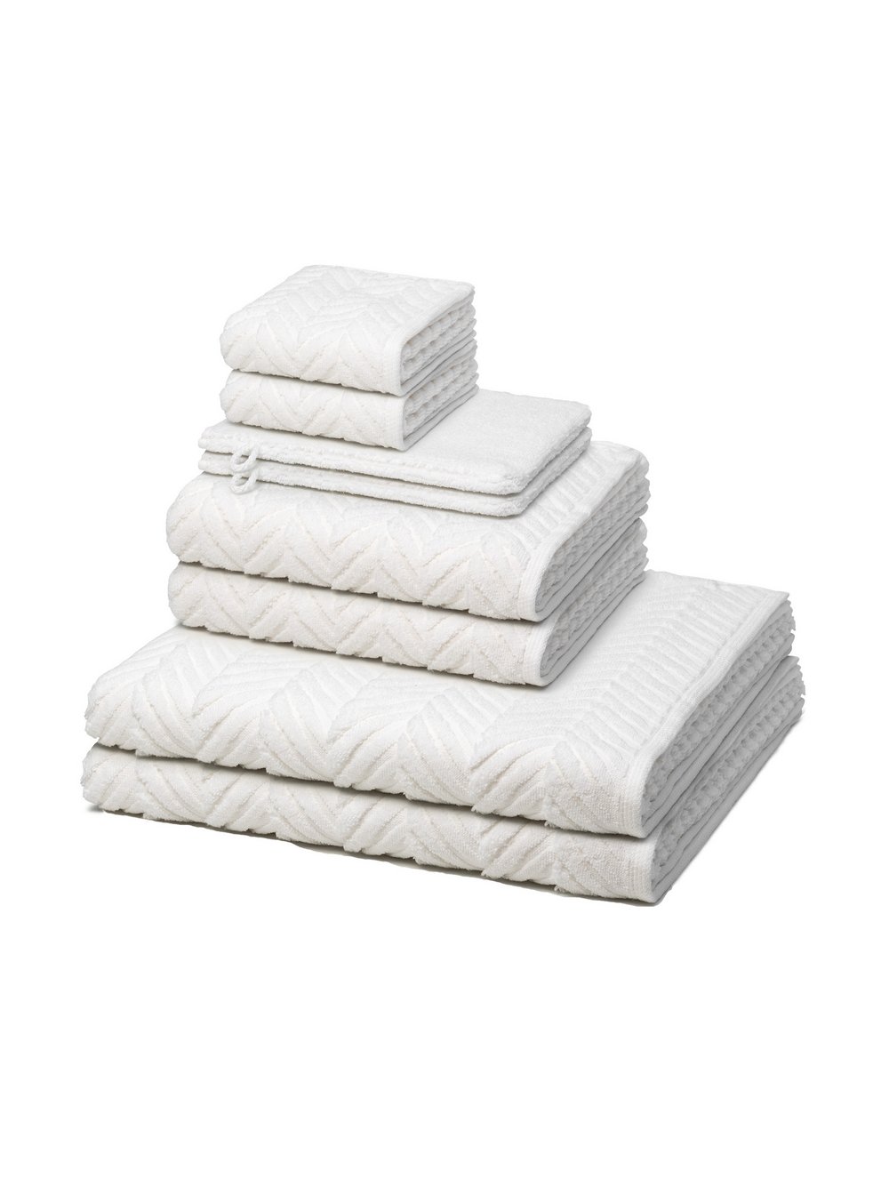 Ross Handtuchset 8-teilig Damen weiß, ONE SIZE Image