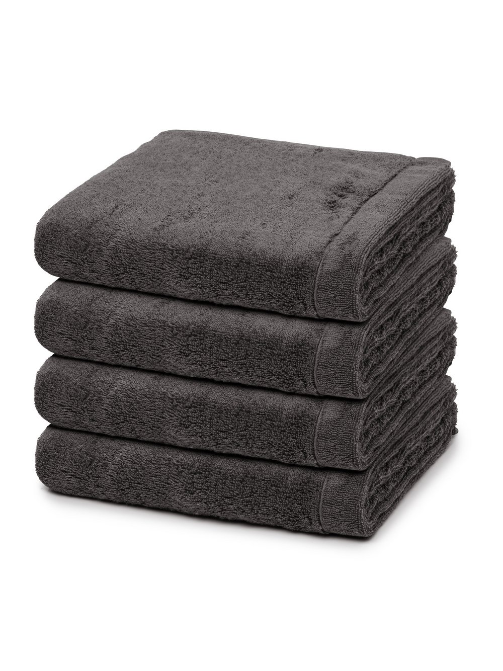 Cawö Handtuchset 4-teilig Damen grau, ONE SIZE Image