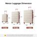 Modern Hardshell Luggage Sets 3 Pcs Spinner Suitcase with TSA Lock Lightweight 20''24''28''
