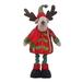 Stretchable Christmas Doll Long Legs Standing Santa Claus Figurine Decoration for Tree Table Decoration Decorations Ornament style c