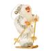 Santa Claus Doll Fireplace Home Indoor Party Santa Claus Skiing Figure Decor Style C