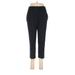 Ann Taylor LOFT Casual Pants - Mid/Reg Rise: Black Bottoms - Women's Size 6 Petite