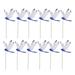 Artificial Flowers Plants 12Pcs Dragon-fly Stakes Outdoor Planter Flower Pot Bed Garden Decor Yard Art Artificial Christmas Tree Artificial Christmas Tree With Lights