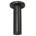 Dia X 5/16 Length Steel Solid Flat Head Rivet Plain Finish (Pack Of 1 LB - Approximately 117 Pieces)