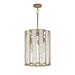 12802CZNAB-Maxim Lighting-Miramar - 3 Light Entry Foyer-20.5 Inches Tall and 15 Inches Wide -Traditional Installation