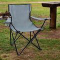 Resenkos Folding Camping Chairs Outdoor Lawn Chair Sports Chair Lightweight Fold up Camp Chairs Gray