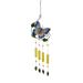 Gerson 1Pack Metal Butterfly Wind Chime