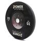 Power Systems 58828 35 lbs Olympic Weight Training Plate Black