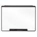 Quartet Dry-Erase Board- Motion Cubicle- 18in.x24in.- Black