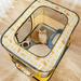 ZBH Pet Playpen Cat Playpen Foldable Cat Playpen for Indoor Cats Collapsible Crate Kennel Playpen Kitten Playpen Cat Tent Indoor Outdoor Pet Play Pen with Carrying Case for Cat Kitten Rabbit