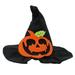 Biplut Pet Wizard Hat Halloween Style Decorative Cosplay Props Adjustable Dog Cap for Photography (Type 3)