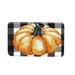 Herrnalise Halloween Mat Rugs Fall Decor Halloween Non Slip Pumpkin Kitchen Runner Rug Set Cushioned Waterproof Kitchen for Floor