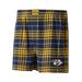 Men's Concepts Sport Navy/Gold Nashville Predators Concord Flannel Boxers