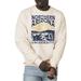 Men's Uscape Apparel Cream Northern Arizona Lumberjacks Premium Heavyweight Crew Neck Sweatshirt