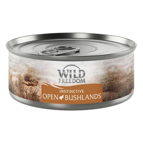 Sparpaket Wild Freedom Instinctive 24 x 70 g - Ergänzungsfuttermittel - Open Bushlands - Wachtel