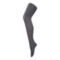 Sock Snob Womens 80 Den Opaque Coloured Winter Fashion Tights - Charcoal Nylon - Size X-Large