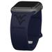 West Virginia Mountaineers Debossed Silicone Apple Watch Band