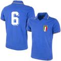 Copa Italy Home No.6 Retro Shirt World Cup 1982 (Retro Flock Printing)