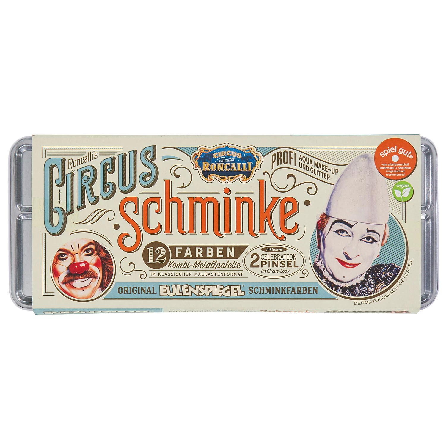 EULENSPIEGEL Aqua-Schmink-Farbkasten Roncalli Image