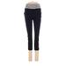 Lululemon Athletica Leggings Skinny Leg Cropped: Black Bottoms - Women's Size 4