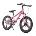 Jamiah Kids Bike 20" Wheels Mountain Bike for Boys and Girls, Children Bicycle for 6-12 Year Old (Pink)