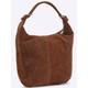 Beuteltasche HEINE Gr. B/H/T: 39 cm x 49 cm x 2 cm, braun (cognac) Damen Taschen Handtaschen