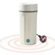 Travel Kettle, Portable Electric Kettle, 500ml Small Hot Water Boiler 304 Stainless Steel Liner Auto Shut-Off Lightweight Mini Electric Kettle Fast Boil Quiet Water Heater for Tea Coffee, White