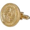 Reading Crest Cufflinks - Gold Plated