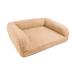 Tucker Murphy Pet™ Sherpa Couch 3-Sides Bumper Style Dog Bed Polyester in Orange | 20 H x 26 W x 7 D in | Wayfair C2E46024BCFB472DAF7F091485DA4333