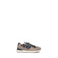 NORTH SAILS Sneaker uomo grigia/verde in pelle