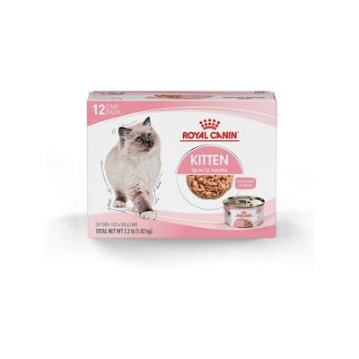 Royal Canin Kitten Instinctive Thin Slices Cat Food, 3-oz, 12 ct