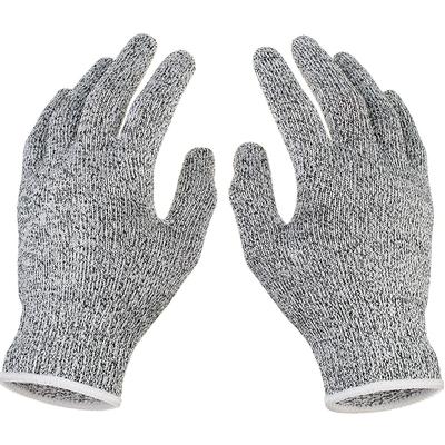 Cut Resistant Kitchen Gloves - Food Grade Level 5, Grey