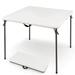 Folding Camping Table with All-Weather HDPE Tabletop and Rustproof Steel Frame