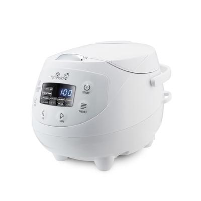 Mini Rice Cooker With Ceramic Bowl and Fuzzy Logic (3.5 cup, 0.63 litre) 4 Rice Cooking & 4 Multicooker functions, LED display