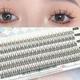 Single Cluster Segmented Eyelashes Thick Dense Fairy Hairs Long Lashes for Eyes Beauty Lovers Girls