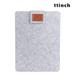 Professional Portable Anti-scratch Wool Felt Computer Cover Sleeve Case Laptop Bag LIGHT GREY 11 INCH