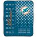 Pegasus Miami Dolphins 50" x 60" Dots Personalized Fleece Blanket