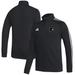 Men's adidas Black Philadelphia Flyers Raglan Full-Zip Track Jacket