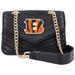 Cuce Cincinnati Bengals Quilted Crossbody Purse