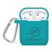 Miami Dolphins Debossed Silicone AirPods Case Cover