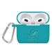 Miami Dolphins Debossed Silicone AirPods Gen Three Case Cover