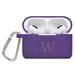 Washington Huskies Debossed Silicone Airpods Pro Case Cover