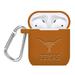 Texas Longhorns Debossed Silicone AirPods Case Cover