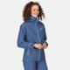 Regatta Women's Raddick Waterproof Jacket Dusty Denim, Size: 10