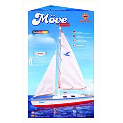 GUNTHER Move Sailing Boat with adjustable sails and Rudder