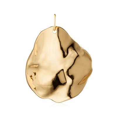 Gold Nura Shell Pendant Charm