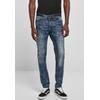 Bequeme Jeans SOUTHPOLE "Southpole Herren Stretch Signature Denim", Herren, Gr. 30/30, Länge 30, blau (midsand blau), 73% Baumwolle, 25% Polyester, 2% Elasthan, casual, Jeans