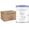 Nannycare Goats Milk Growing Up Milk – Stage 3 (1-3 Years) Made from Full Cream Goat Milk. Nutritionally Tailored Goat Milk Powder with Vitamin D. Sources of Vitamin C & Calcium - 900g (Pack of 6)