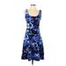 db established 1962 Casual Dress: Blue Dresses - Women's Size 4